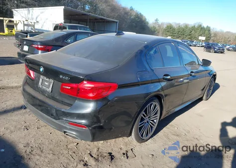 2018 BMW 540I xDrive из США, поврежденный, VIN WBAJE7C58JWC56231
